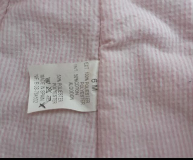 Buzo Bebé Rosa Abrigado