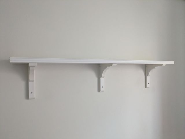 Mensola galleggiante bianca BERGSHULT/RAMSHULT