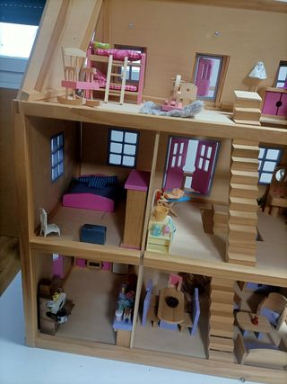 Casa Muñecas Madera - Muebles