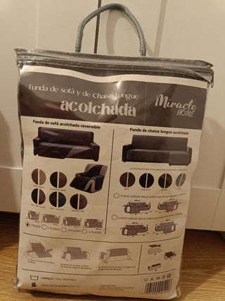 Fundas sofá acolchadas Miracle Home nuevas