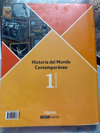 Historia del mundo contemporáneo 1º Bachillerato
