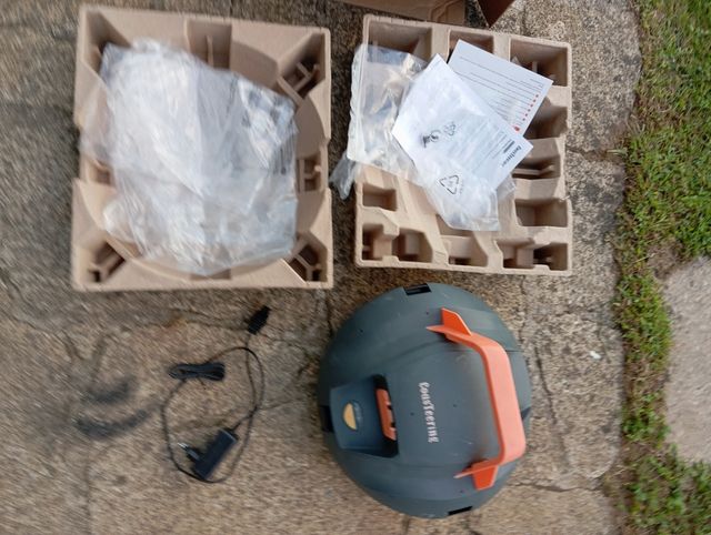 Limpiafondos Coasteering- Gris/Naranja