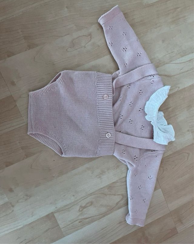 Conjunto recién nacido niña - Rosa
