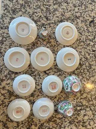 Pratos antigos - Coleção charmosa