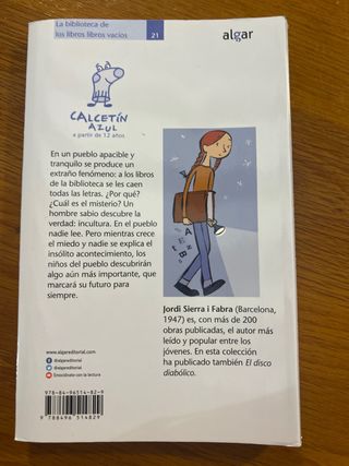 La biblioteca de los libros vacíos (Calcetin) (...
