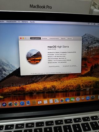 MacBook Pro 13" Plata