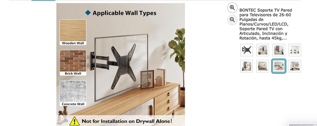  SOPORTE Televisores de 26-60 Pulgadas