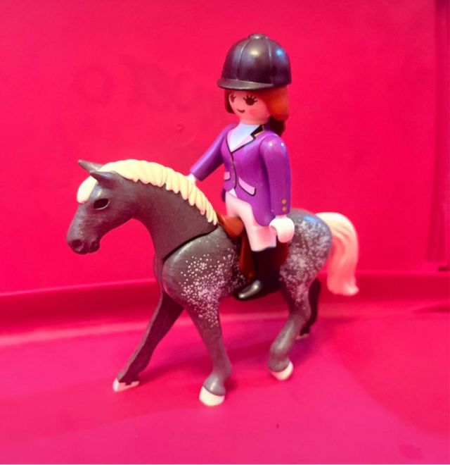 Playmobil Caballo y Jinete