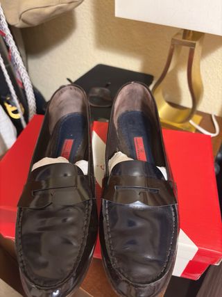 Zapatos Carolina Herrera Marrón 40