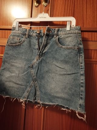 Minifalda vaquera
