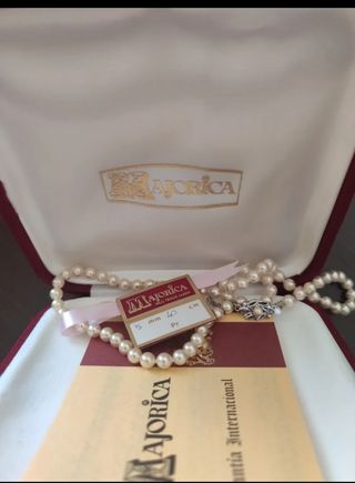 Collar perlas Majorica 5x40cm
