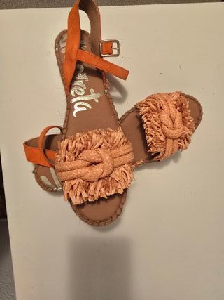 Sandalias Vidorreta planas talla 41