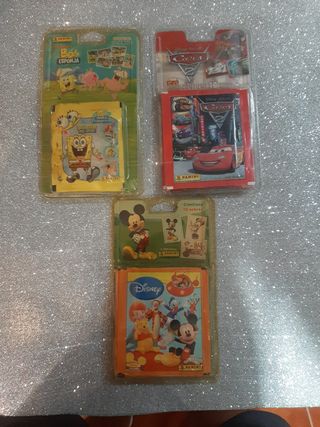 Sobres cromos Disney Pixar Cars Bob Esponja 