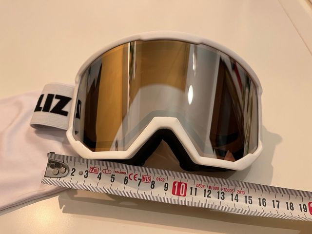Maschera sci BLIZ bianca unisex