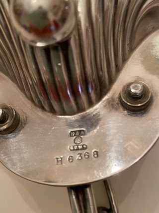 Mantequillera  plata inglesa vintage EPNS