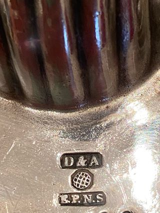 Mantequillera  plata inglesa vintage EPNS