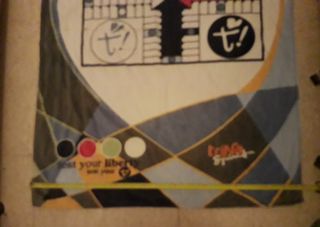 Alfombra parchís infantil multicolor