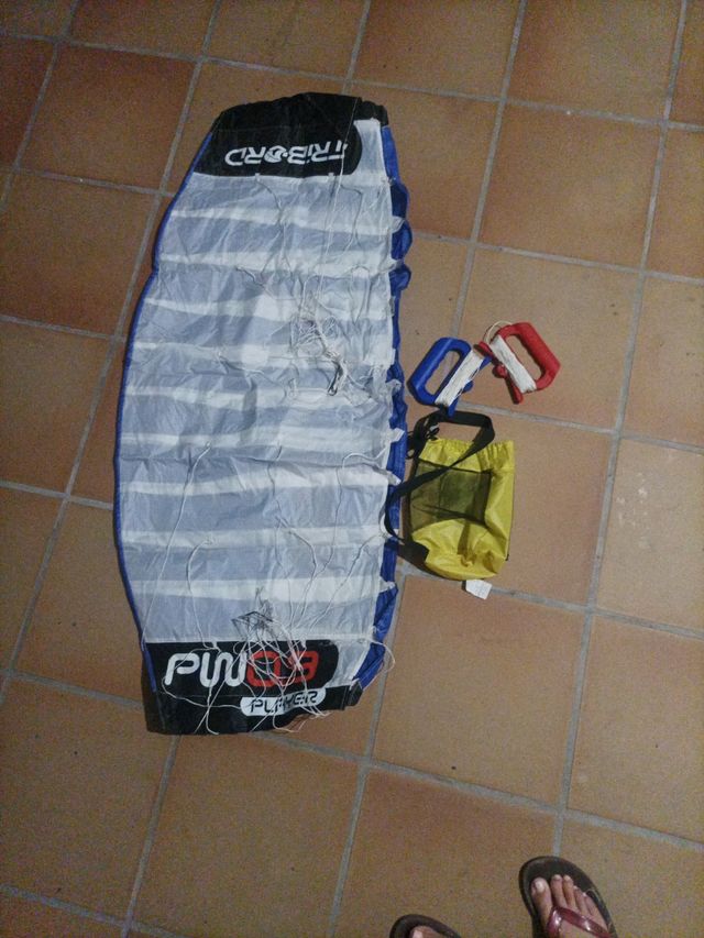 Cometa colchoneta kite surf Tribord