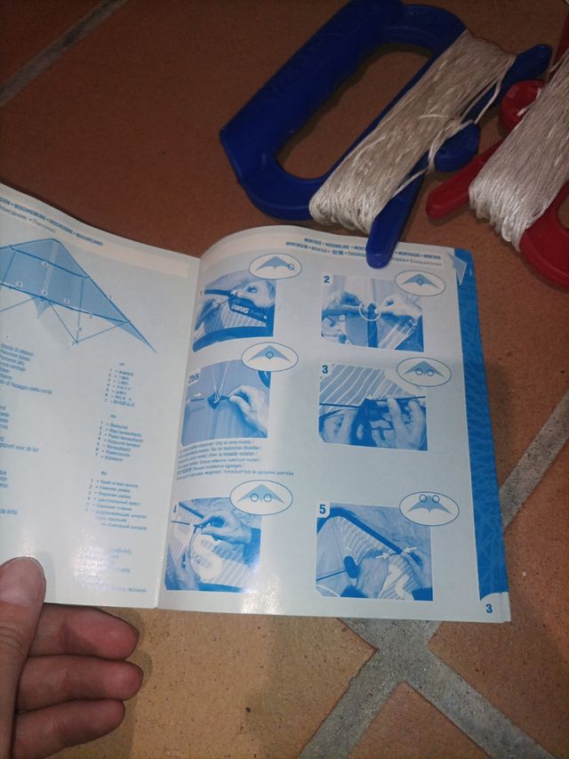 Cometa colchoneta kite surf Tribord