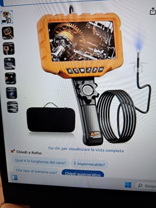 Telecamera endoscopica Turnrise 210°