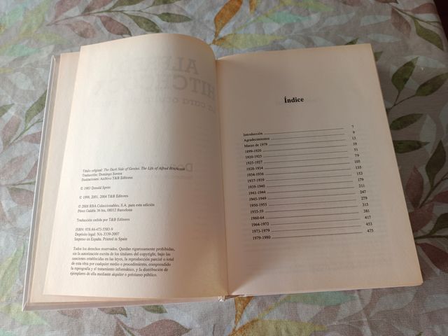 Libro "Alfred Hitchcock. La cara oculta del genio"