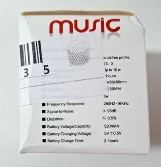 Mini speaker USB rosa
