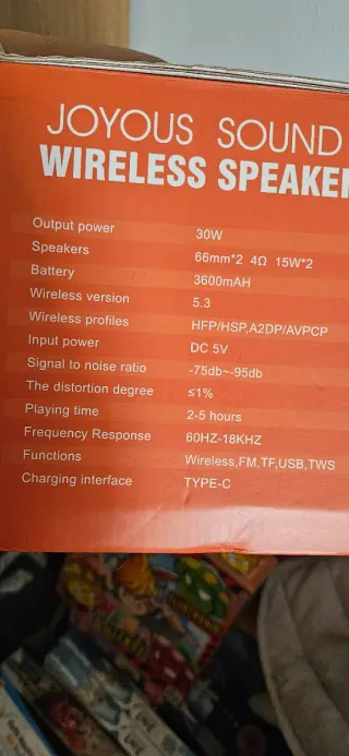 Altavoz Bluetooth Retro