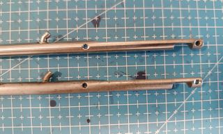 Dos varillas de tetones Demka 150cm x 6'5mm