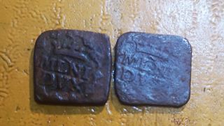 2 Quattrini Milán 1736 Italia