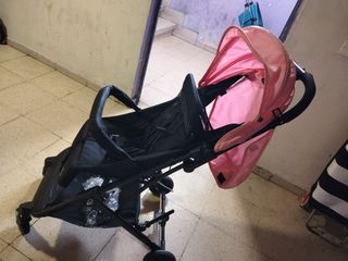 Silla Paseo Asalvo Plegable Rosa