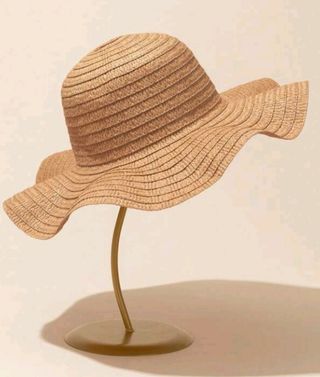 Sombrero playa beige