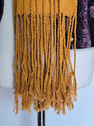 Chaleco Fajín Fallero Hombre - Dorado/Morado