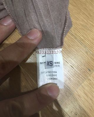 Vestito Gaudi corto beige/grigio