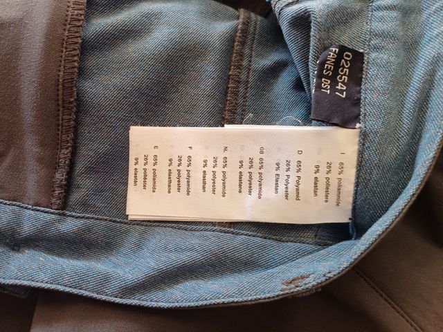 Pantalones Capri Salewa Gris