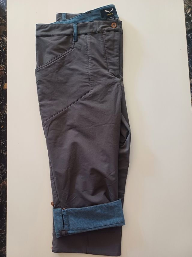 Pantalones Capri Salewa Gris