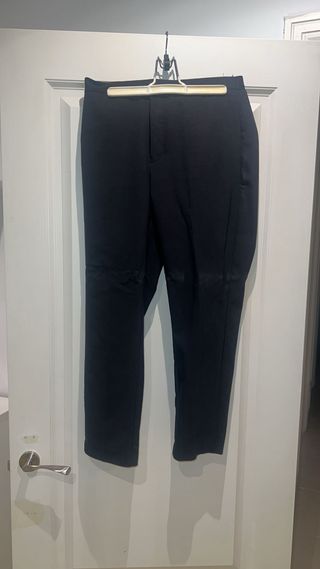 Pantalones Mango negros, talla M