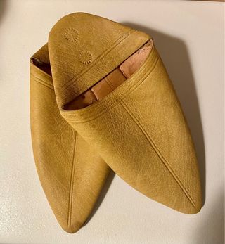 Babuchas Marroquinas Amarelas - Tam 39