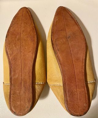 Babuchas Marroquinas Amarelas - Tam 39