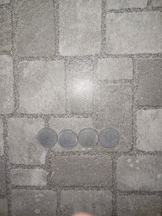 5 Lire Delfino - 4 monete