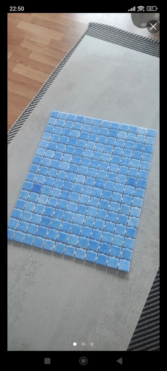 Mosaico piscina azul - 5 planchas