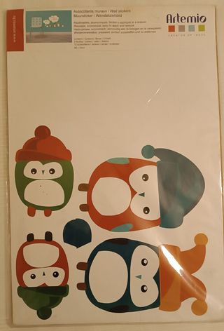 Adhesivos pared infantiles Artemio