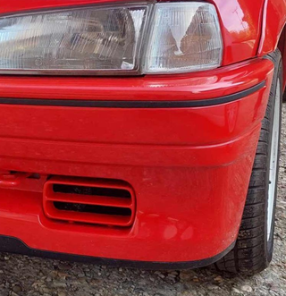 Parrillas paragolpes Peugeot 106 Rallye Fase 1.
