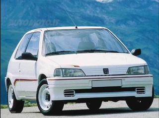 Parrillas paragolpes Peugeot 106 Rallye Fase 1.