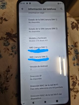 ZTE Blade A51 32GB - Perfecto estado