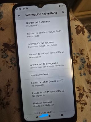 ZTE Blade A51 32GB - Perfecto estado