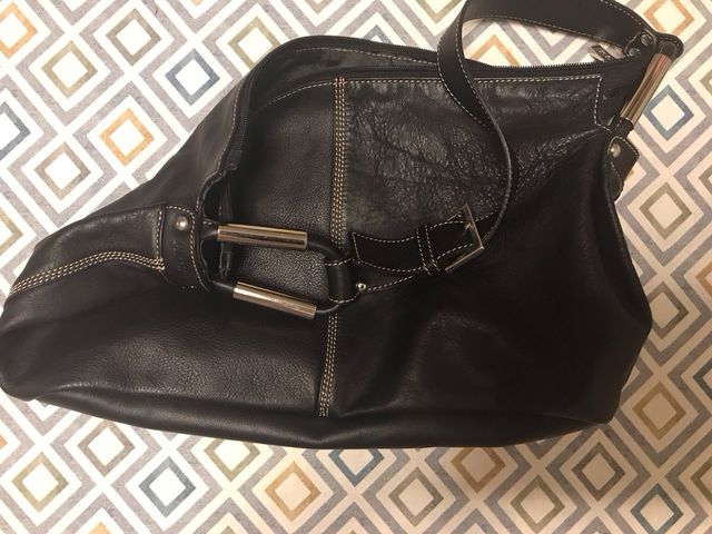 Bolso Arcadia piel negra