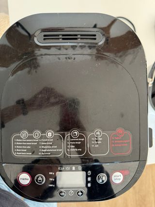 Panificadora Moulinex 20 programas