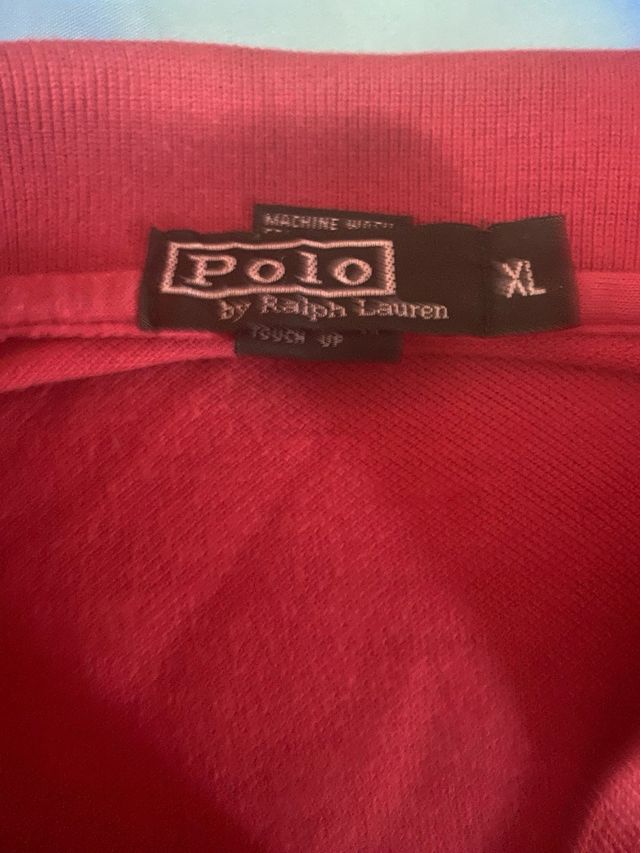 Polo Ralph Lauren Uomo xl Rossa