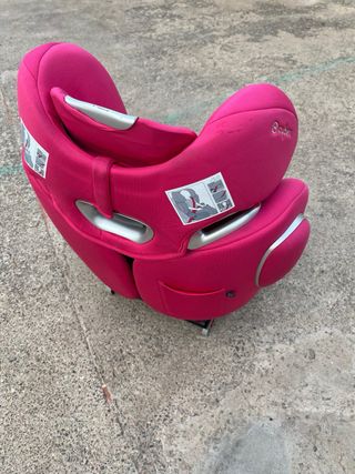 Silla coche niño rosa/morado - Grupo 2/3 Cybex