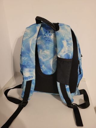 Mochila y estuche TOTTO - Azul